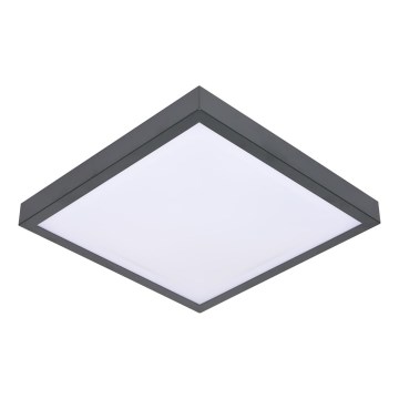 Luminária de teto VITALI 2xE27/60W/230V 33x33 cm antracite