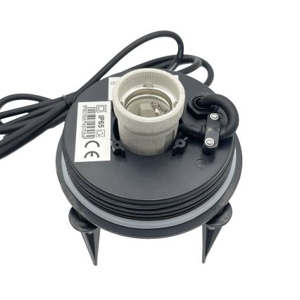 Luminária decorativa de exterior LUMISTONE 1xE27/15W/230V IP65, diâmetro 25 cm