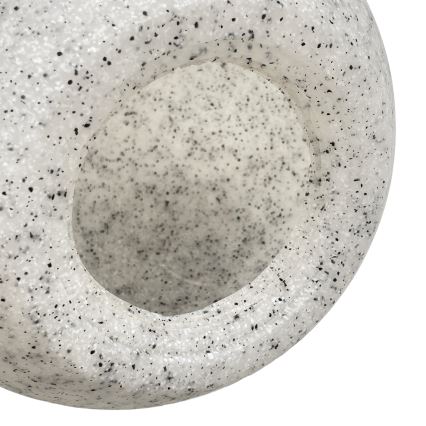 Luminária decorativa de exterior LUMISTONE 1xE27/15W/230V IP65, diâmetro 25 cm