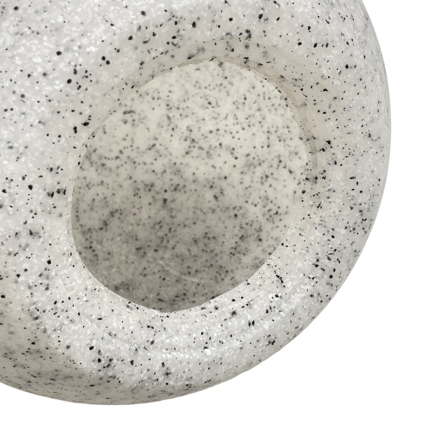 Luminária decorativa de exterior LUMISTONE 1xE27/15W/230V IP65, diâmetro 25 cm