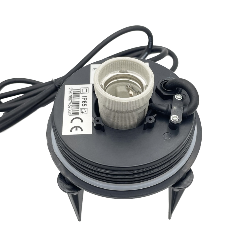 Luminária decorativa para exterior LUMISTONE 1xE27/15W/230V IP65 Ø 28 cm