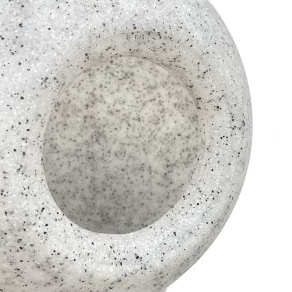 Luminária decorativa para exterior LUMISTONE 1xE27/15W/230V IP65 Ø 28 cm