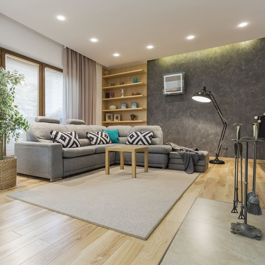 Luminária de embutir GU10 diâmetro 9 cm branca