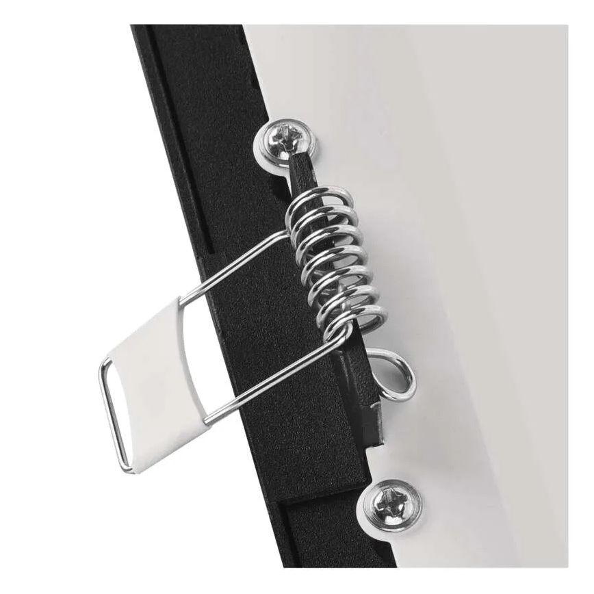 Luminária embutida NEXXO LED/18W/230V 3000/3500/4000K preta 22,5 x 22,5 cm