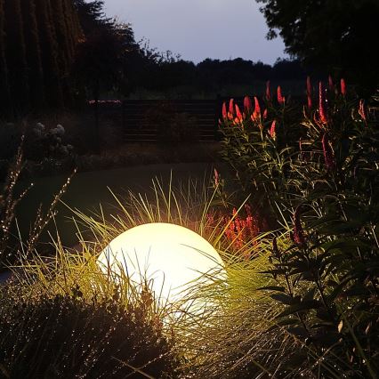 Luminária exterior GLOBO 1xE27/60W/230V diâmetro 40 cm IP44