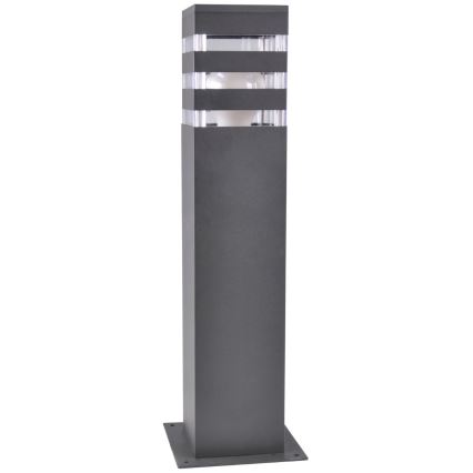 Luminária exterior LED RGBW dimerizável TEKSAS 1xE27/12W/230V 2700-6500K 44 cm IP44 antracite