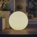 Luminária exterior STONO 1xE27/20W/230V Ø 40 cm IP65 branca