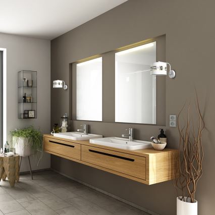 Luminária flexível ULTIMO 1xE27/60W/230V branca