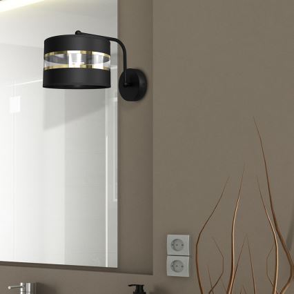 Luminária flexível ULTIMO 1xE27/60W/230V preta