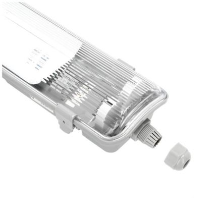 Luminária fluorescente técnica HERMIC T8 2xG13/18W/230V IP65