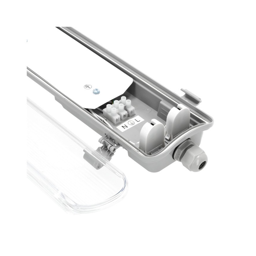 Luminária fluorescente técnica HERMIC T8 2xG13/18W/230V IP65