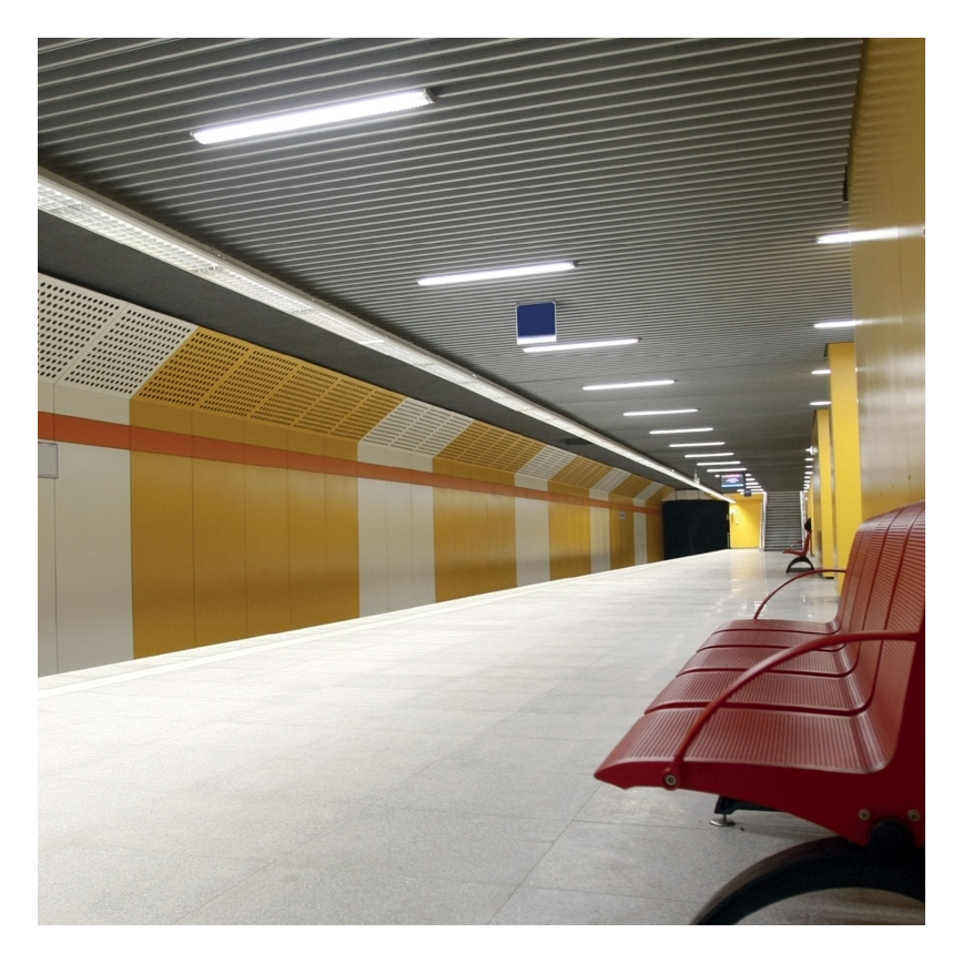 Luminária fluorescente técnica LIMEA T8 2xG13/20W/230V IP65 71 cm