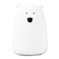 Luminária Infantil LED RGB Touch Urso LED/0,8W/5V branca + USB