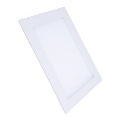 Luminária LED de embutir 12W 230V 3000/4000/6000K 17x17 cm branca