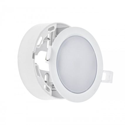 Luminária LED de embutir ALGINE 2 em 1, 6W, 230V, 4000K, branca