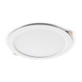 Luminária LED de embutir para casa de banho ATUEL LED/9W/230V 4000K pr. 12,8 cm IP54