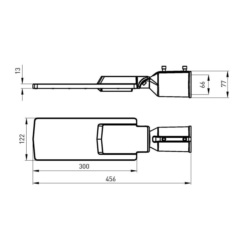 Luminária de Rua LED BOSTON LED/35W/230V IP65