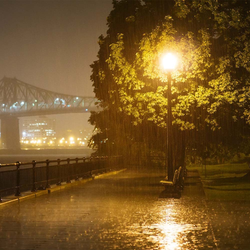 Luminária de Rua LED com Sensor CHIP SAMSUNG LED/30W/230V 4000K IP65