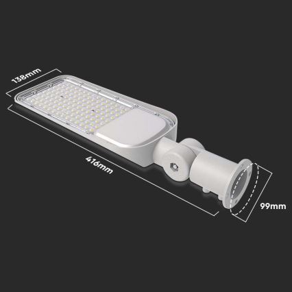 Luminária de Rua LED com Sensor CHIP SAMSUNG LED/30W/230V 4000K IP65