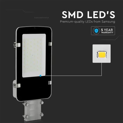 Luminária de Rua LED SAMSUNG CHIP LED/50W/230V 4000K IP65