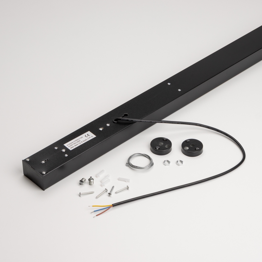 Luminária de teto LED embutida pendente CYNIDECO LED/45W/230V 4000K preta