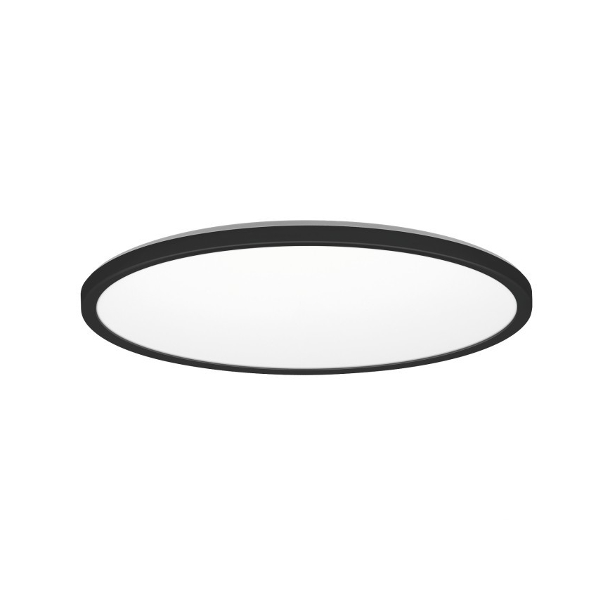 Luminária de teto LED para banheiro NIVERA LED/32W/230V IP54 3000/4000/6000K diâmetro 42 cm preta