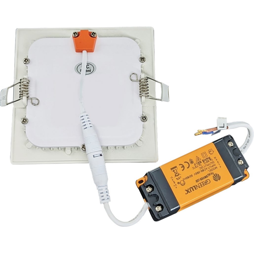 Luminária de teto embutida para banheiro LED VEGA LED/24W/230V 2800K diâmetro 29,8 cm IP44