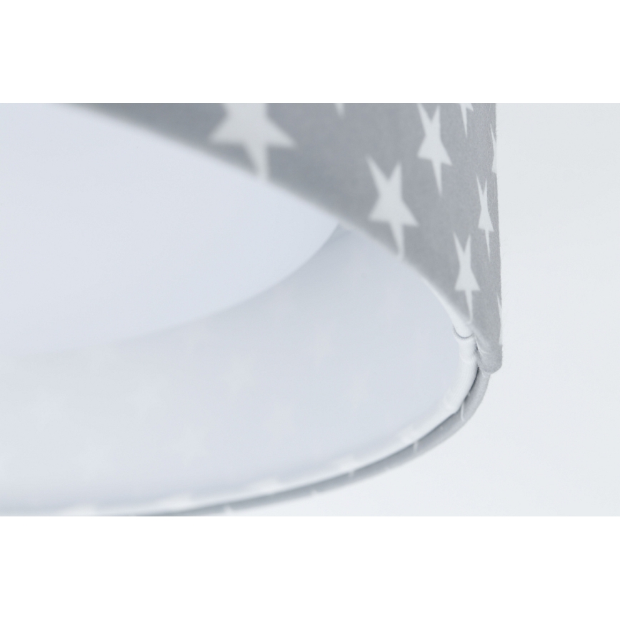 Luminária de teto infantil LED regulável SMART GALAXY KIDS LED/24W/230V 3000-6500K estrelas cinza/branco + controlo remoto