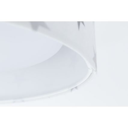 Luminária de Teto Infantil LED Regulável SMART GALAXY KIDS LED/24W/230V 3000-6500K estrelas branco/cinza/azul + controlo remoto