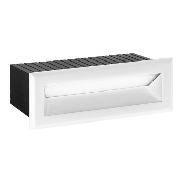 Luminária LED embutida para exterior FLIK LED/3W/230V IP65 branca