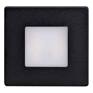 Luminária LED exterior para escadas LED/1,7W/230V IP54 preta