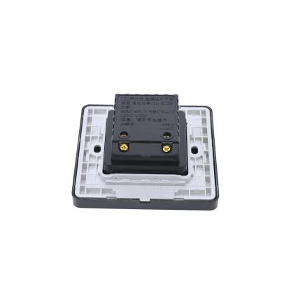 Luminária LED para escadas com sensor de movimento e crepúsculo LED/3W/230V 3000K preta