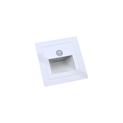 Luminária LED para escadas com sensor de movimento e sensor crepuscular LED/3W/230V 3000K branco