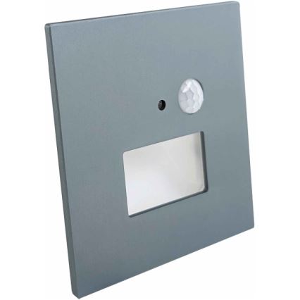 Luminária LED para escadas com sensor de movimento LED/1,5W/230V 3000/4000/6000K antracite