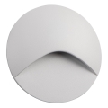 Luminária LED para escadas EXIN LED/2,5W/230V 4000K IP65 branca redonda
