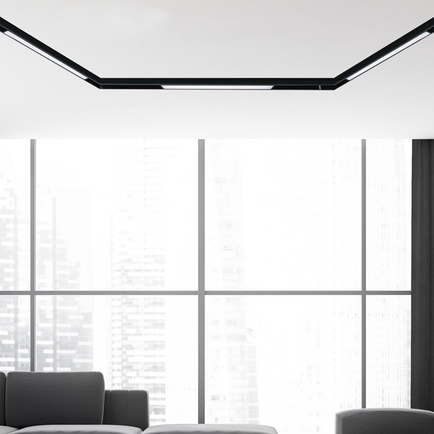 Luminária LED para sistema de trilhos MAGNETIC TRACK LED/12W/48V