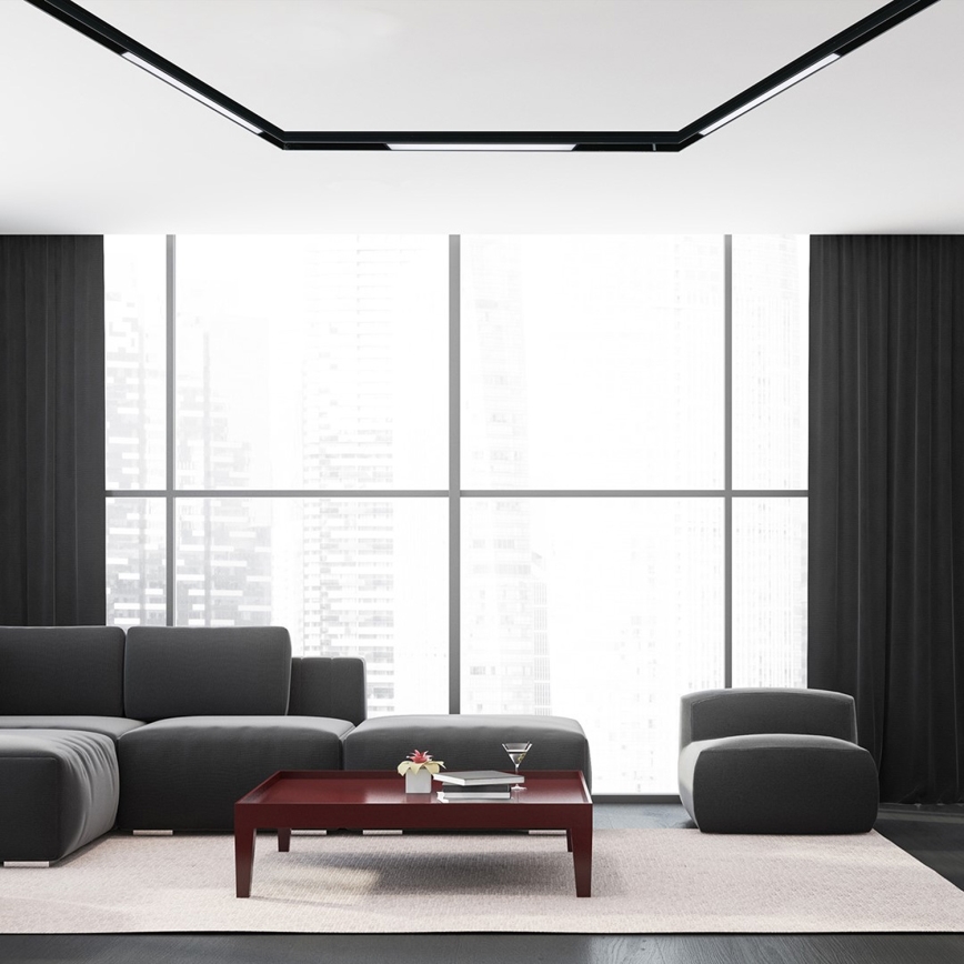 Luminária LED para sistema de trilhos MAGNETIC TRACK LED/12W/48V