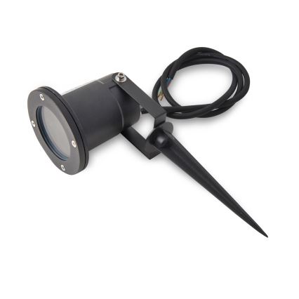 Luminária LED RGBW regulável para exterior BLAKE 1xGU10/4,8W/230V IP65 + controlo remoto