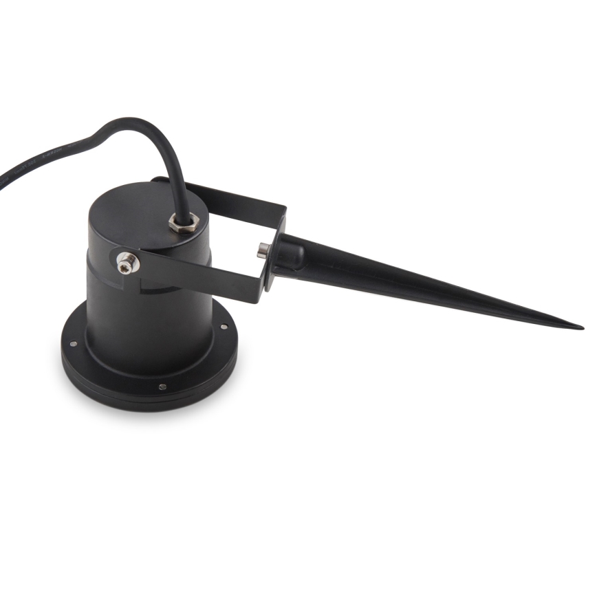 Luminária LED RGBW regulável para exterior BLAKE 1xGU10/4,8W/230V IP65 + controlo remoto