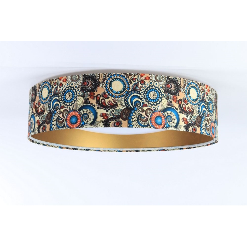 Luminária LED Dimerizável SMART GALAXY LED/24W/230V diâmetro 44 cm multicolor/dourado 3000-6500K + controlo remoto