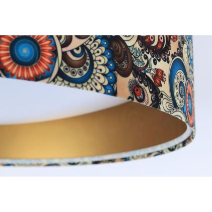 Luminária LED Dimerizável SMART GALAXY LED/24W/230V diâmetro 44 cm multicolor/dourado 3000-6500K + controlo remoto