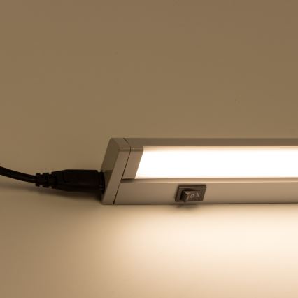 Luminária LED sob o armário LED/7,5W/230V 2700/4000K cinzento
