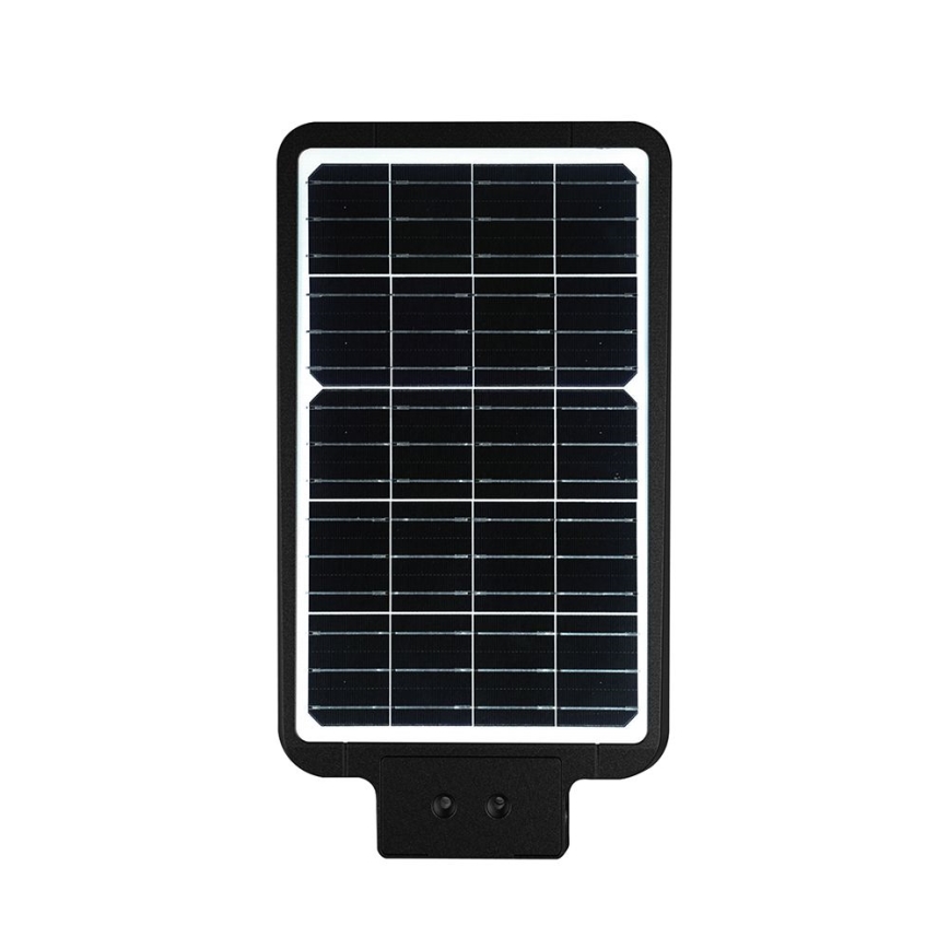 Luminária LED solar de rua com sensor, 20W, 7,4V, IP65, 5400 mAh