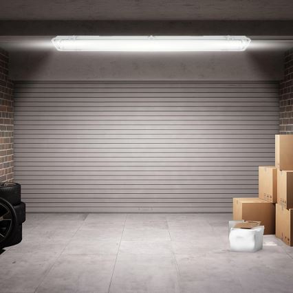 Luminária LED técnica fluorescente T8 2xG13/20W/230V 6500K 120 cm IP65 branca