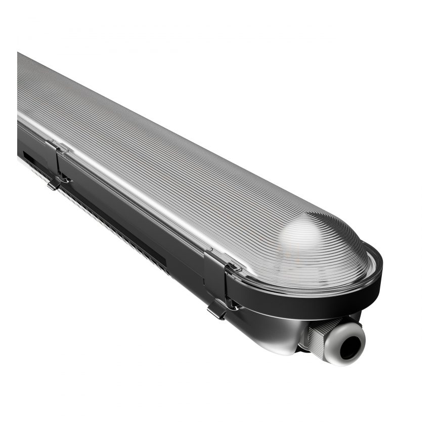 LED Luminária técnica linear LIMEA GIGANT PRO LED/20/26/33/40W/230V 4000K IK10 IP66 120 cm preta