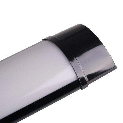 Luminária LED tipo fluorescente LED/18W/230V 4000K 60 cm preta