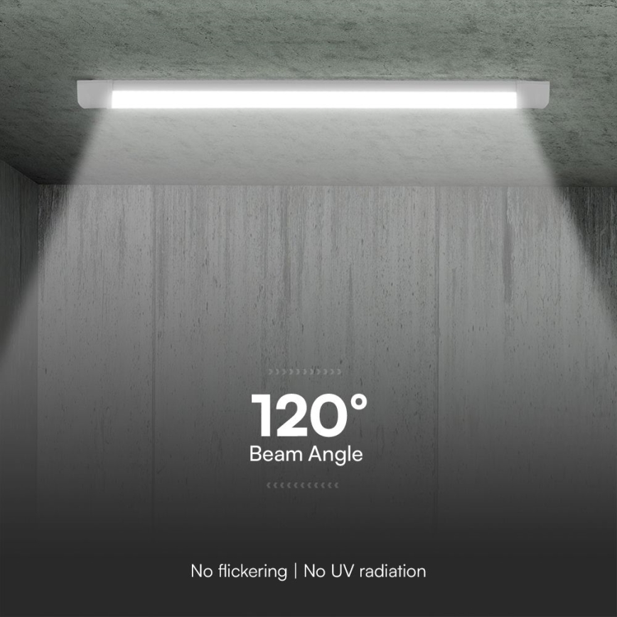 Luminária LED fluorescente LED/50W/230V 3000/4000/6500K 146 cm