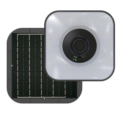 Luminária LED solar para rua com sensor SOLSUMI LED/25W/3,2V 3000/4000/6500K IP54 24000 mAh + controlo remoto