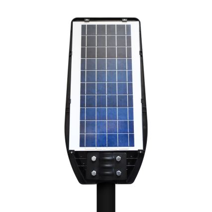 Luminária solar de rua LED VIA 100W/10000 mAh 3,2V 6000K IP54 + controlo remoto