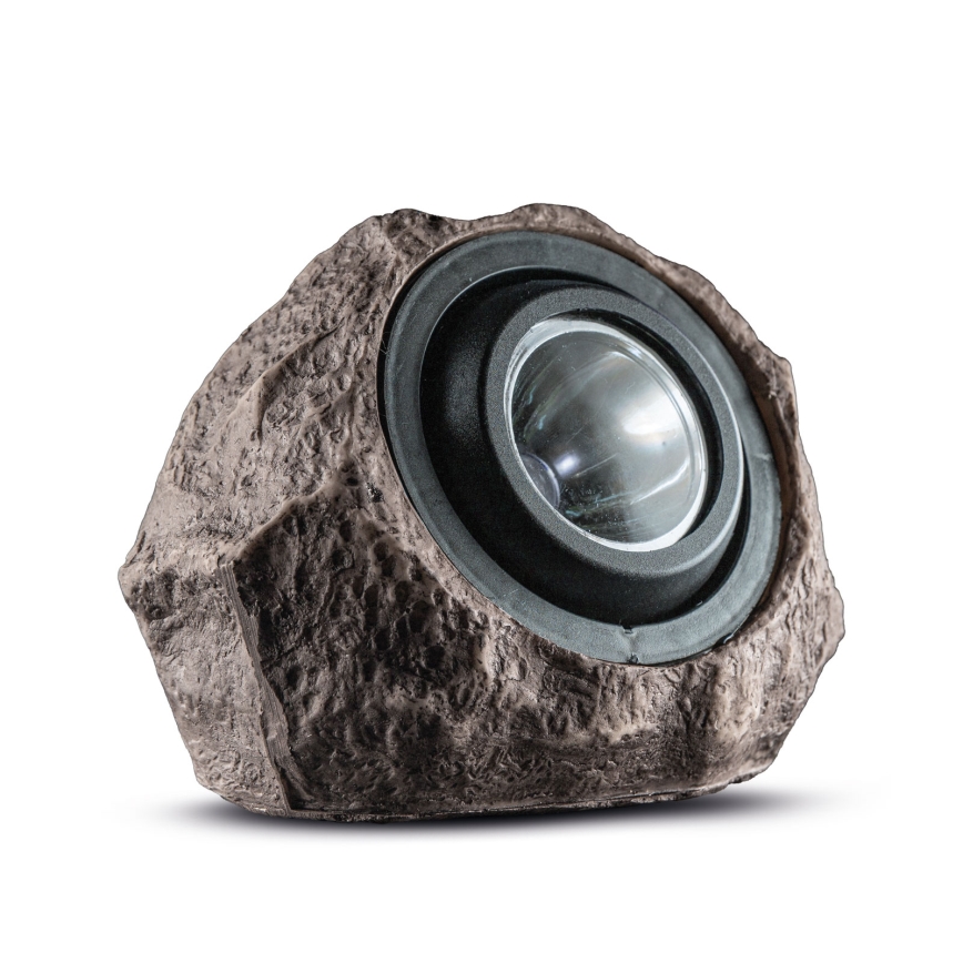 Luminária solar LED 1,2 V 1000 mAh IP44 pedra